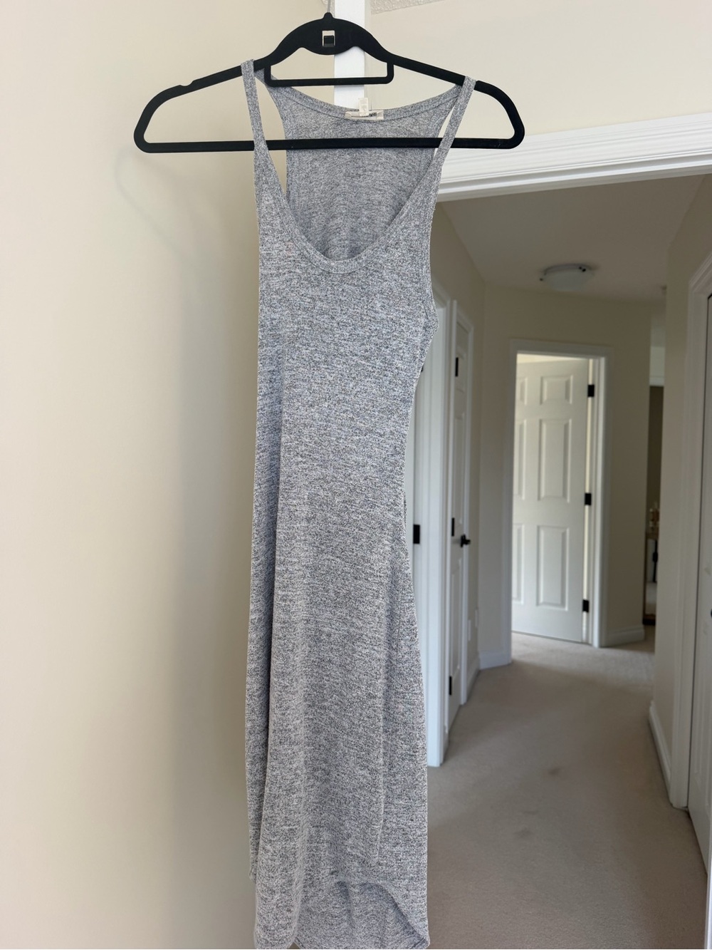 Wilfred Heather Gray Tank Maxi Dress
